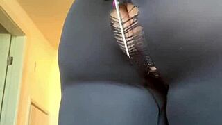 oh man my pants ripped while stretching this pawg ass... damn!