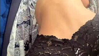 she spreads wide for her ex's thick cock right before boyfriend arrives