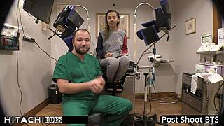 what happens when a tanned latina freshman faces the doctor's hitachi wand backstage?