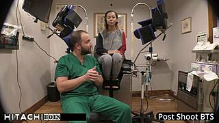 what happens when a tanned latina freshman faces the doctor's hitachi wand backstage?