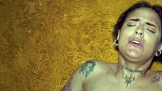 blue eyed brunette fucked nonstop hotel room tight pussy monster cock