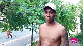 her tight ass opens wide for his huge cock