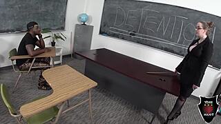 curvy teacher andi ray uh gets her pussy wrecked by bbc bull rome deep!