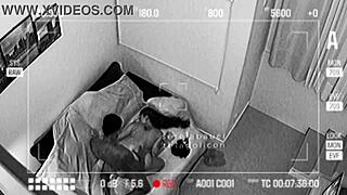 wanna see this hidden cam catch a hot brazilian couple fucking hard in airbnb?