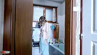 step-dad, did peeping on emeojtas lead to fucking her tight pussy?