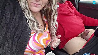 dirty, your wife sucking cock in the car... want sloppy blowjob next?
