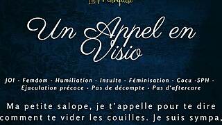 French Femdom Visio Call Teases Your Desires Intensely