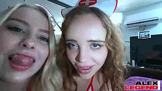 hot nurses aliya brynn got me so hard in the hospital 😏