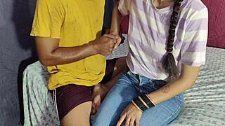 indian college slut sneaks black cock pounding?