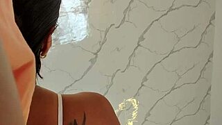 pov stepson catches stepmom masturbating fucks tight pussy cums on ass
