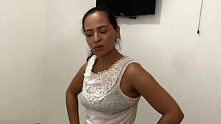 stepmom sucks cock hard in taboo blowjob roleplay with curvy latina
