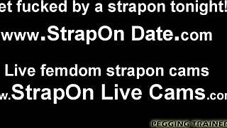 Think You Can Handle My Strapon Pegging Your Ass Hard?