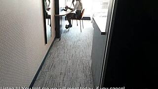 a super slutty french secretary gets her holes wrecked rough during the job interview