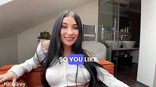 ever tried first anal on big ass latina teen in lingerie??