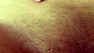 Hotel bed fingering girlfriend while she masturbates wildly