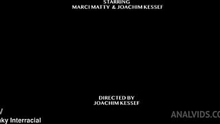 uhh marcy matti's casting got wild with that bbc deepthroat and anal in lingerie outdoors