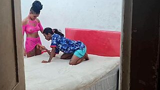 leo ogro pounds those lesbians with bareback anal dp bent over
