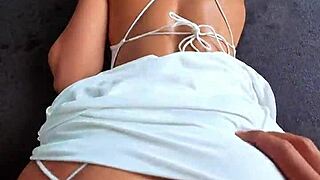 that dress looks better oily wet fucked by big cock babe shakes ass 👗🍑💦