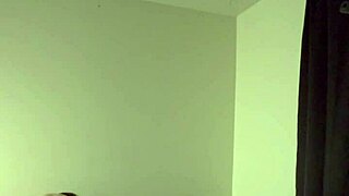 so the babysitter shows up at our apartment and things get steamy with flashing and wet pussy play