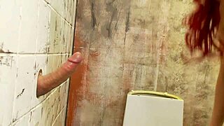 Paige Ashley milf takes massive facial cumshot blast at glory hole