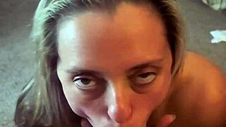 wanna see my submissive wife gag on monster cock then swallow every drop of cum?