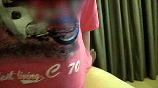 Horny Thai Slut Rides Cock with Massive Tits Bouncing