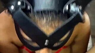 having oral sex with neighbors rich cock, latina tempts in suggestive encounter