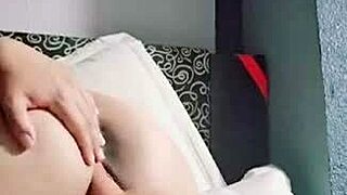 loving every thrust of my huge dildo deep