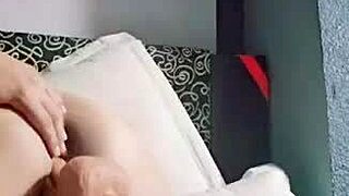 loving every thrust of my huge dildo deep