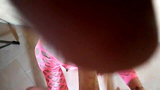 pov milf blowjobs deepthroats gagging creampies in heels lingerie