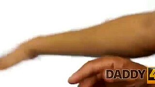 Perverted father-in-law tempts pretty girl into naughty acts