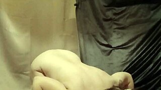 Ouch! 😈 Milf slave bent over for belt whipping and total humiliation indoctrination
