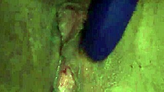 What hides in her hot wet Latina creamy pussy play?