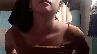 Asian Cutie Next Door Teases Petite Body in Sheer See-Through Outfit Full Clip