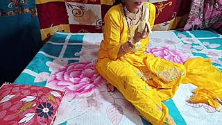 such intense passion as indian bridal bhabhi blows and fucks stepbrother hard in bathroom anal creampie homemade