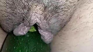 hey, wanna see this curvy european milf squirt like crazy outdoors?