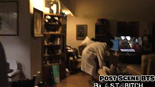 so angel santana takes that creampie while her stepsis watches huh pretty hot scene right