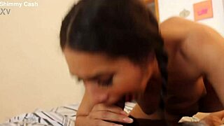 kitty catherine from blackfoot tribe teases that big black cock then gobbles it down like thanksgiving feast