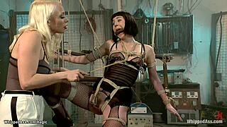 ready to see this dyke get caned hard, ass plugged deep then fucked rough?