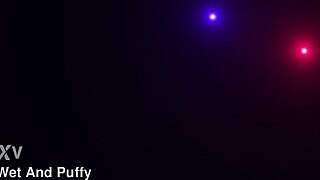 oh god claudia macc cums so hard shoving that black dildo deep in her shaved pussy