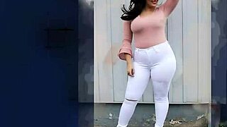 huge boobs on sexy bbw milf wife bouncing wild