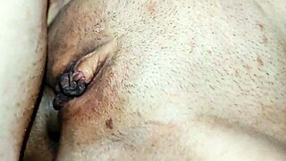amateur wife takes monster cock deep in tight ass close-up homemade pov style