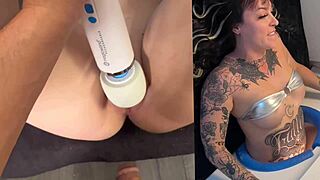 Tatted College Babe MILLIE MILLZ Gloryhole Sucks TEDDY TARANTINO