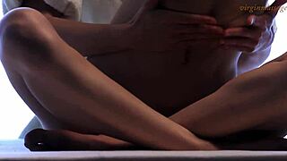 hey girl vika feels your hands first time massage turning hot