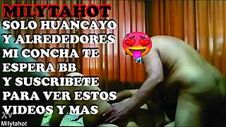 Huancayo Mature Fucks Slut Wife Before Cuckold Husband