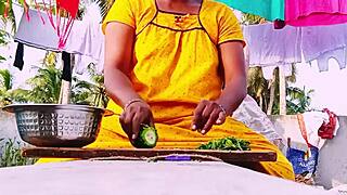 Desi Big Ass Maid Fucks Owner with Dirty Telugu Talk
