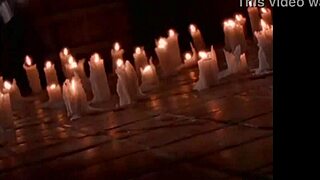 Vanessa Gleason Plays Natural Tits in Church