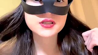 Listen to Russian brunette dirty talk fingering ass pussy?