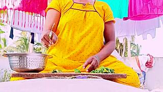 Desi Big Ass Maid Fucks Owner with Dirty Telugu Talk