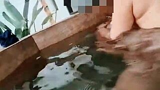 wife consoles her husband's friend in intimate home moment